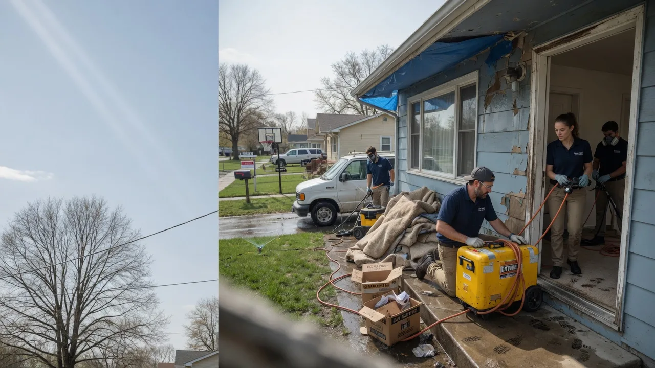 Basement Flood Cleanup in Green Mountain, NC near me
